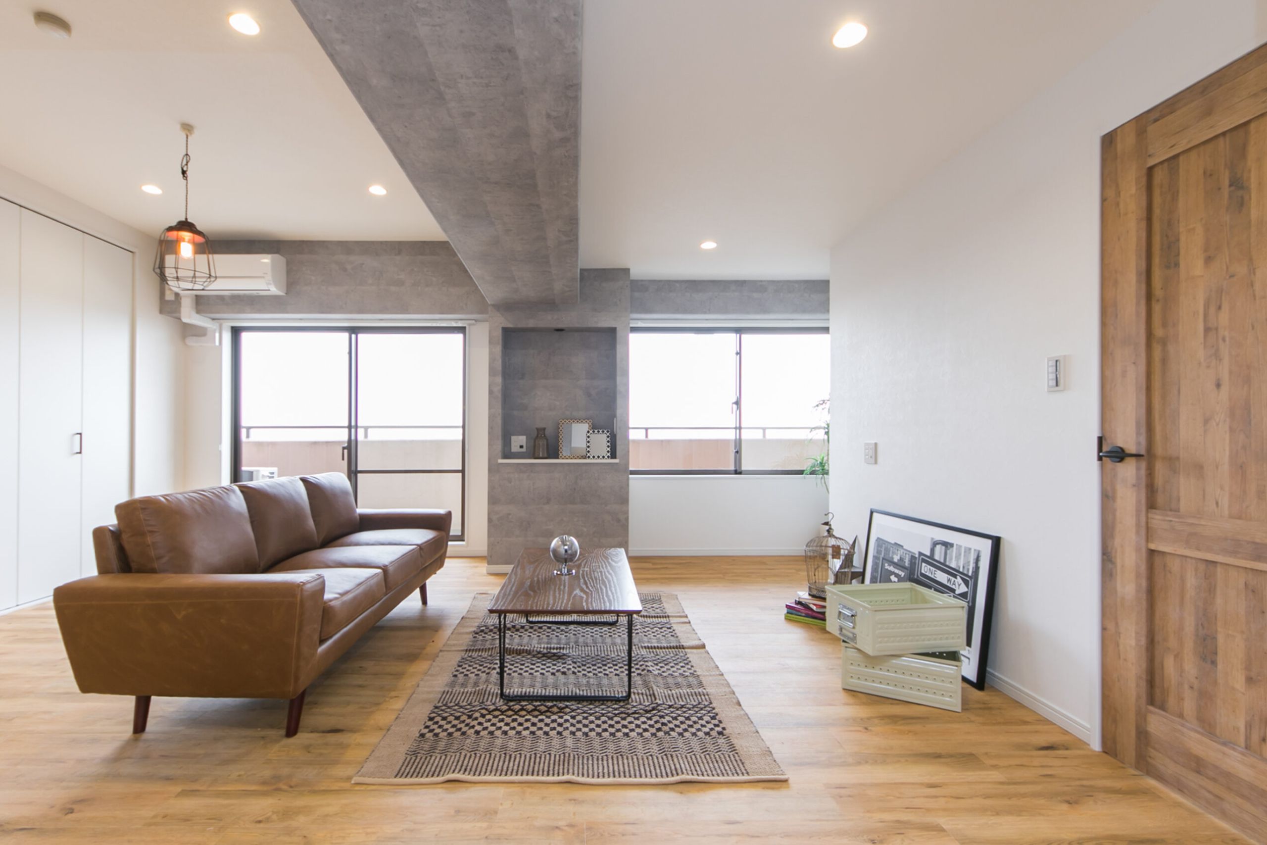 趣味を満喫するアーバンインダストリアルな部屋