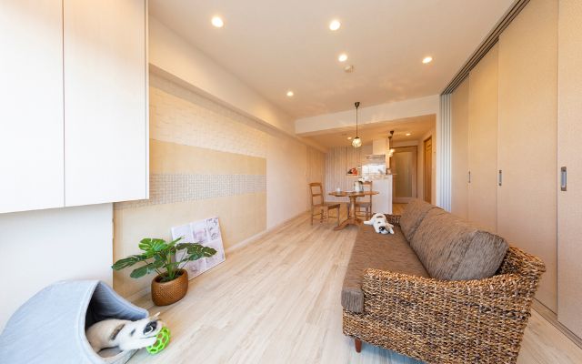 ペットと過ごすリラックス空間