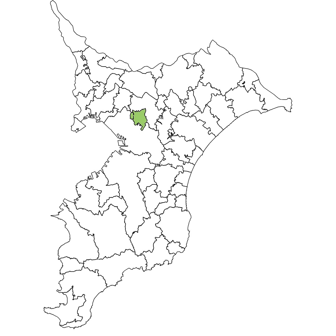 四街道市マップ