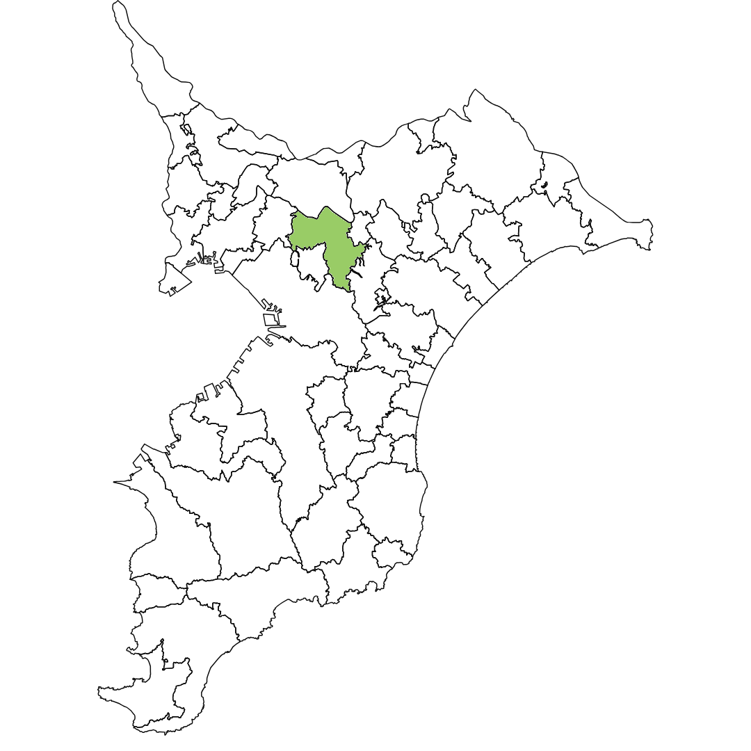 佐倉市マップ