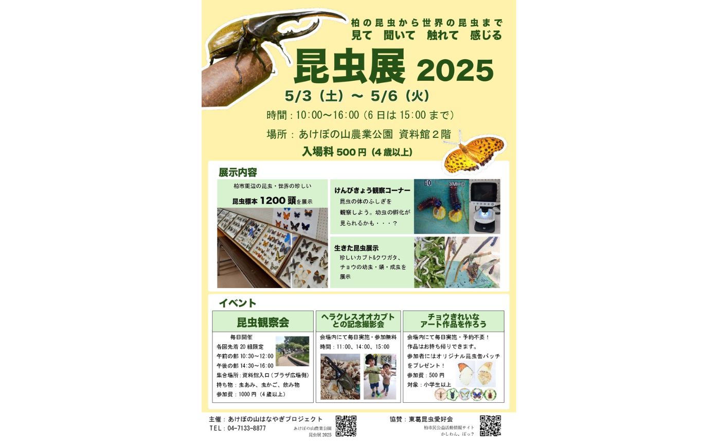 昆虫展2025
