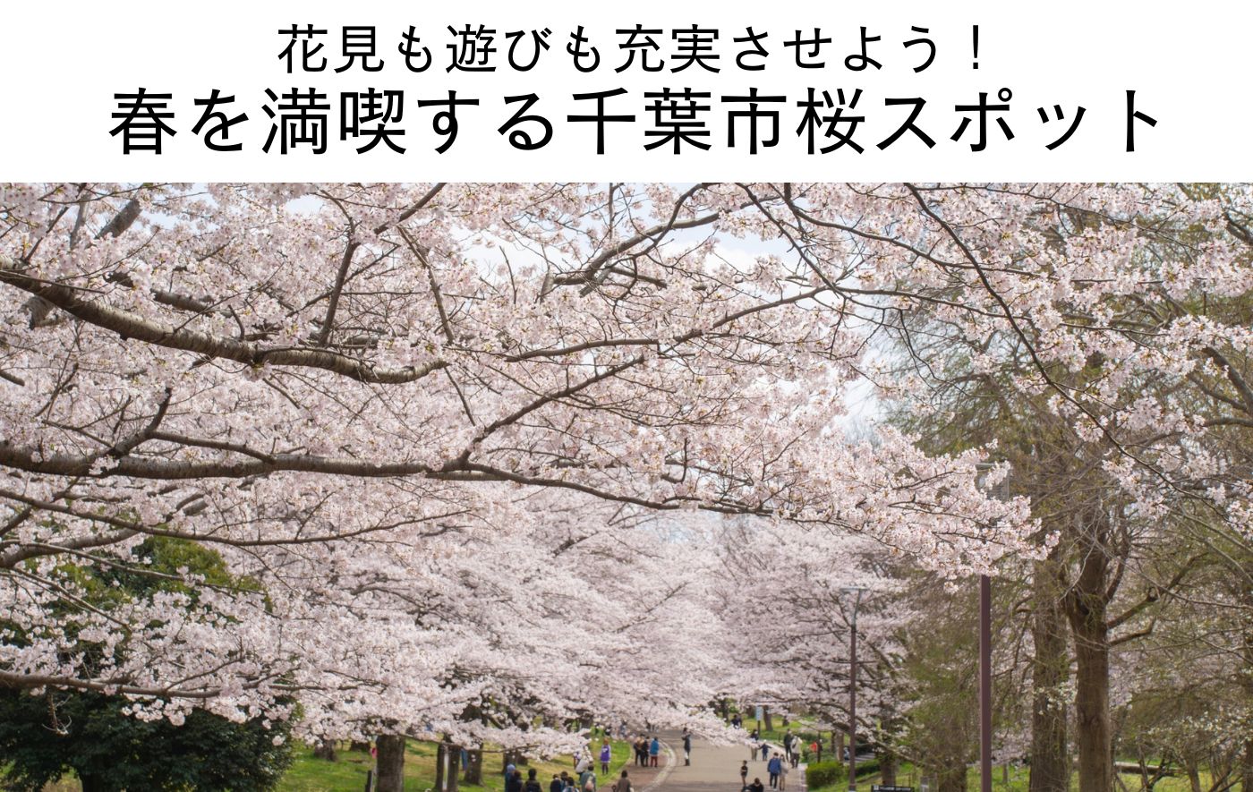 花見も遊びも充実させよう！春を満喫する千葉市桜スポット