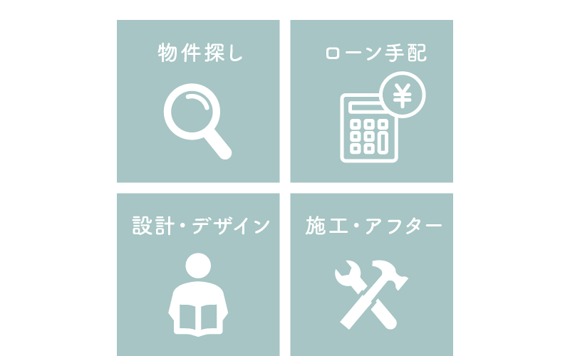 任せて安心のワンストップ